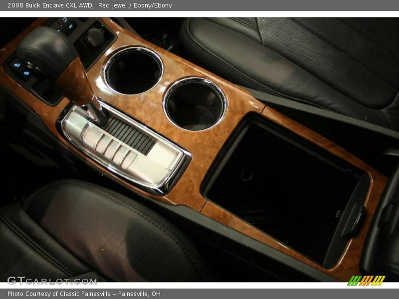 Red Jewel / Ebony/Ebony 2008 Buick Enclave CXL AWD