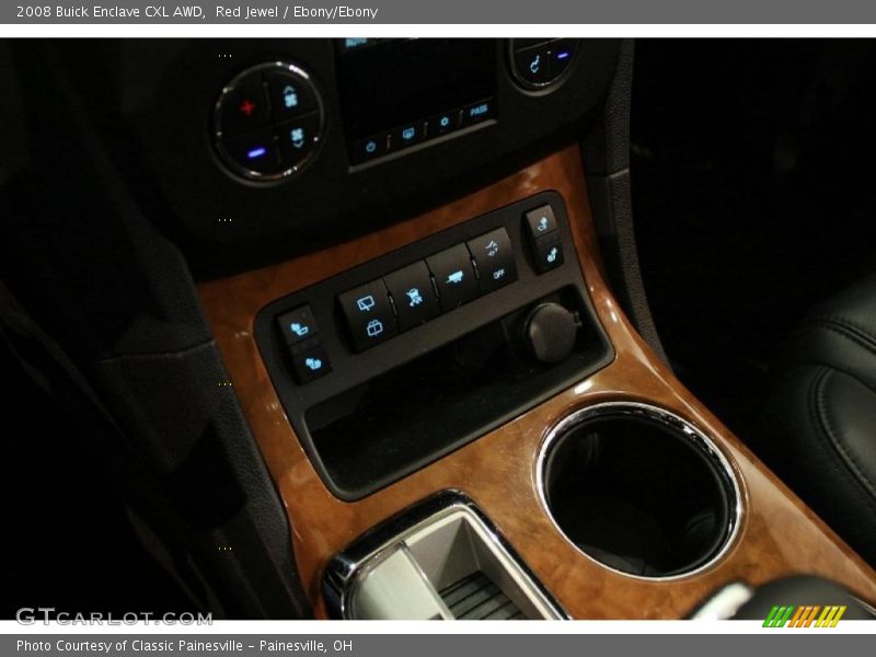 Red Jewel / Ebony/Ebony 2008 Buick Enclave CXL AWD