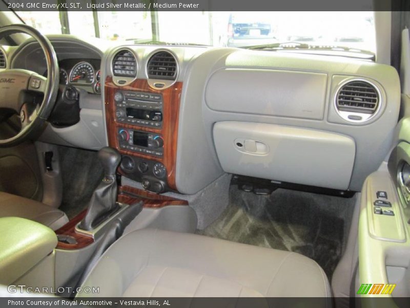 Liquid Silver Metallic / Medium Pewter 2004 GMC Envoy XL SLT