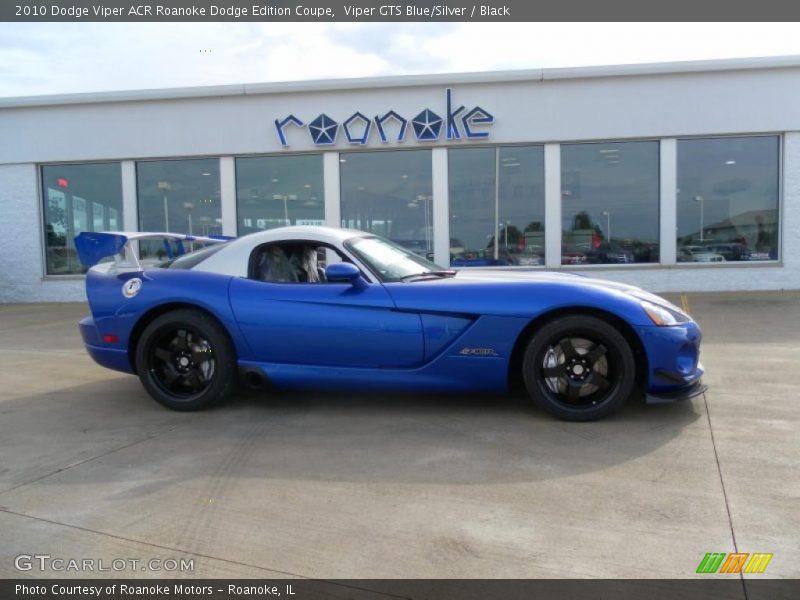 Viper GTS Blue/Silver / Black 2010 Dodge Viper ACR Roanoke Dodge Edition Coupe