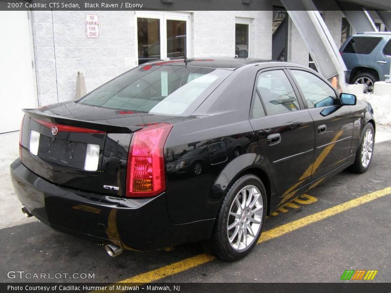 Black Raven / Ebony 2007 Cadillac CTS Sedan