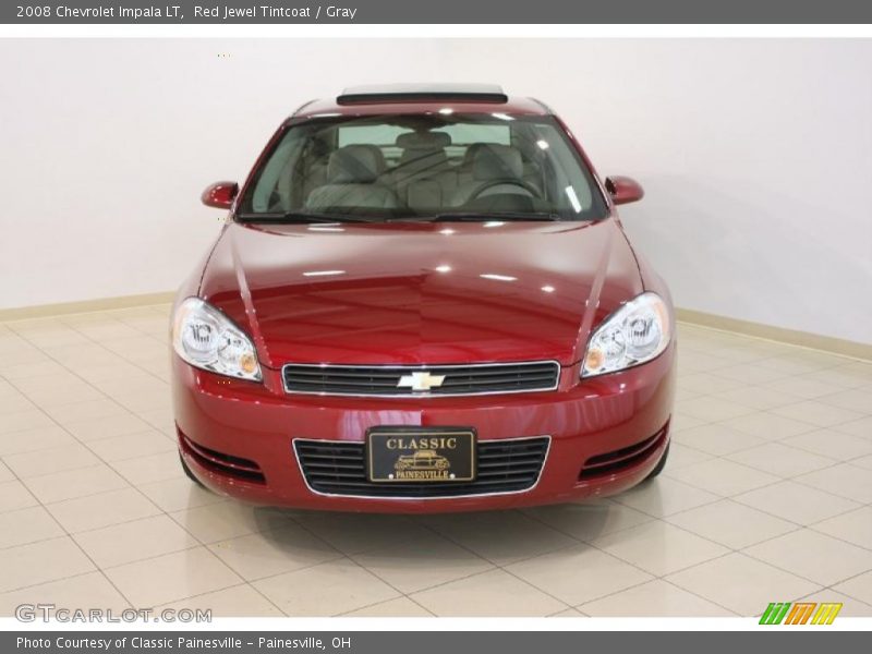Red Jewel Tintcoat / Gray 2008 Chevrolet Impala LT