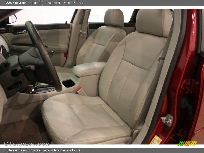 Red Jewel Tintcoat / Gray 2008 Chevrolet Impala LT
