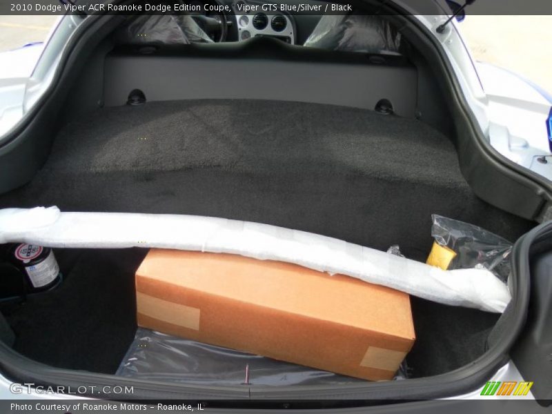  2010 Viper ACR Roanoke Dodge Edition Coupe Trunk