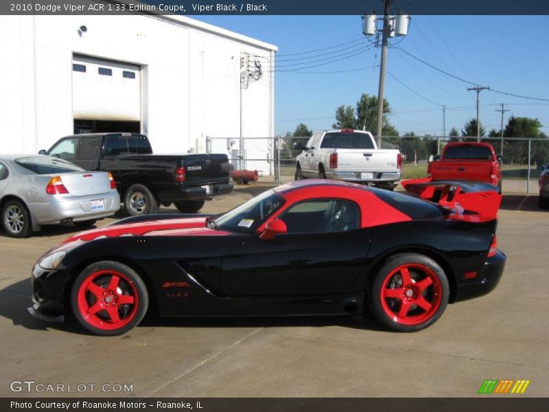 Viper Black / Black 2010 Dodge Viper ACR 1:33 Edition Coupe