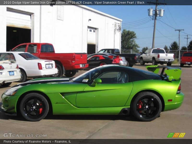  2010 Viper Sanke Skin Green Edition SRT10 ACR Coupe Viper Snakeskin Green Pearl