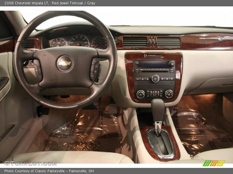 Red Jewel Tintcoat / Gray 2008 Chevrolet Impala LT