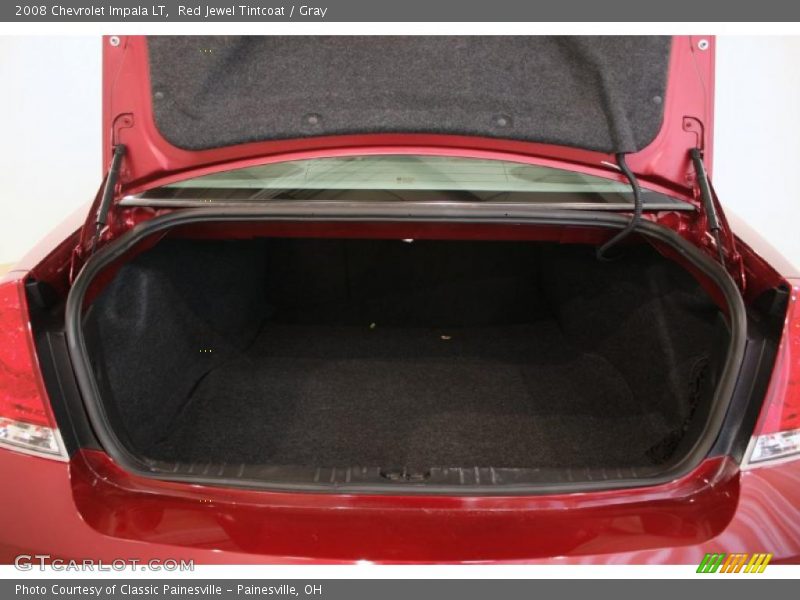 Red Jewel Tintcoat / Gray 2008 Chevrolet Impala LT