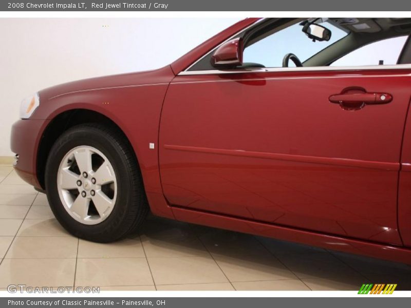 Red Jewel Tintcoat / Gray 2008 Chevrolet Impala LT