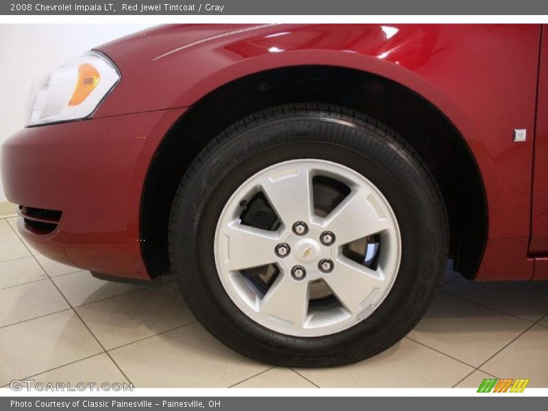 Red Jewel Tintcoat / Gray 2008 Chevrolet Impala LT
