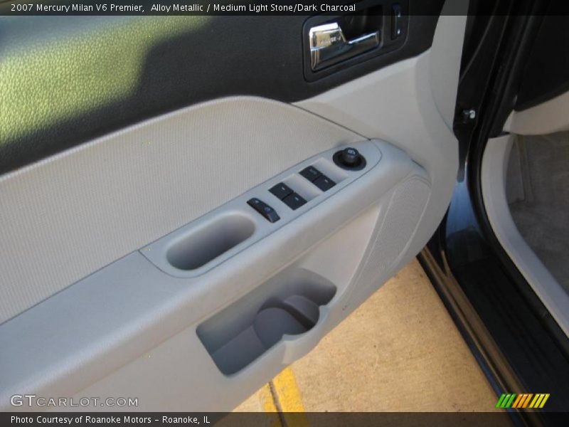 Alloy Metallic / Medium Light Stone/Dark Charcoal 2007 Mercury Milan V6 Premier