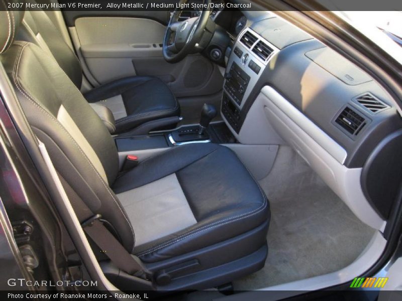 Alloy Metallic / Medium Light Stone/Dark Charcoal 2007 Mercury Milan V6 Premier
