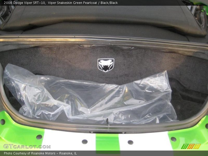 Viper Snakeskin Green Pearlcoat / Black/Black 2008 Dodge Viper SRT-10