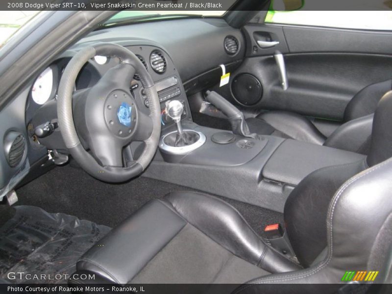 Black/Black Interior - 2008 Viper SRT-10 