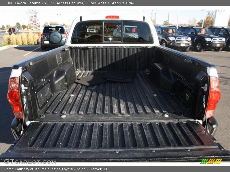 Super White / Graphite Gray 2008 Toyota Tacoma V6 TRD  Access Cab 4x4