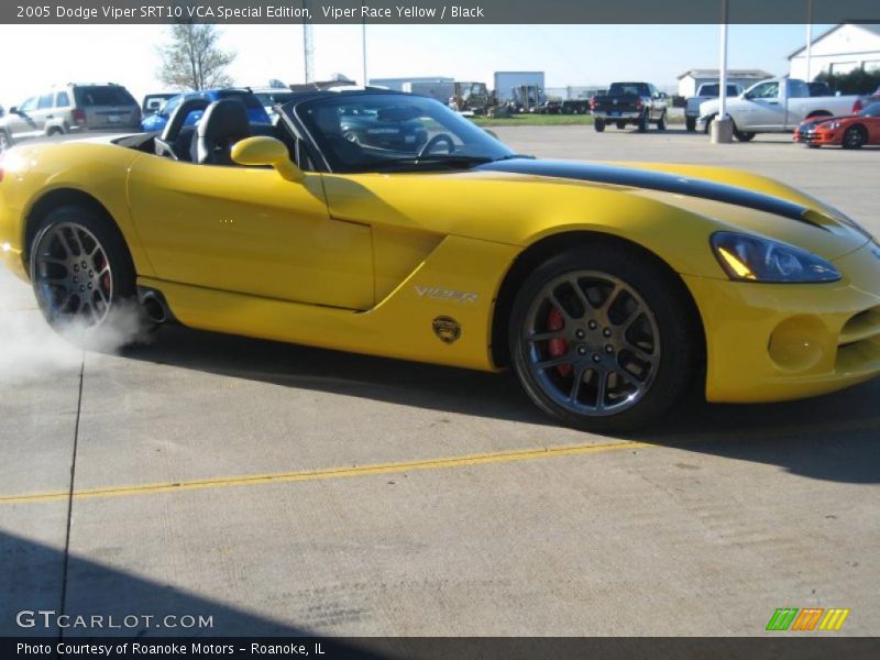 Viper Race Yellow / Black 2005 Dodge Viper SRT10 VCA Special Edition