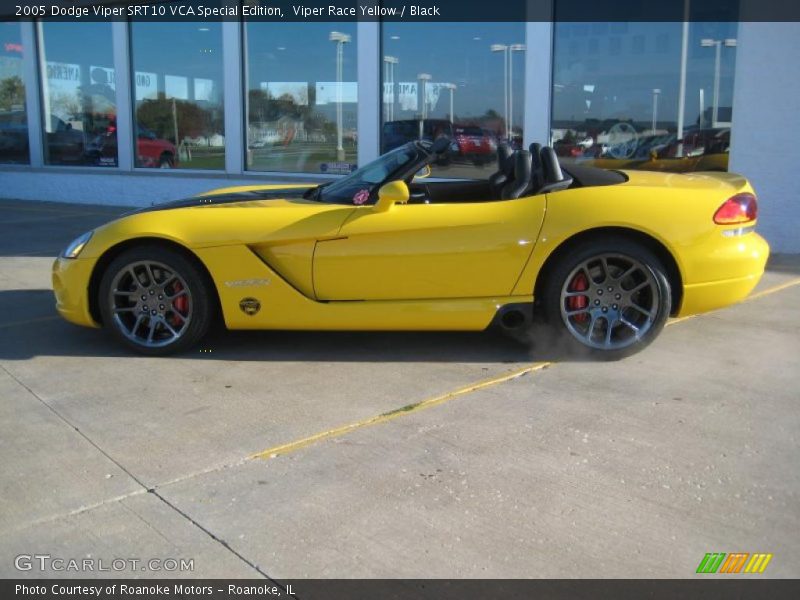 Viper Race Yellow / Black 2005 Dodge Viper SRT10 VCA Special Edition
