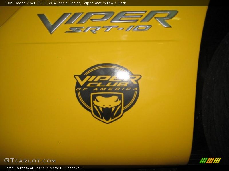  2005 Viper SRT10 VCA Special Edition Logo