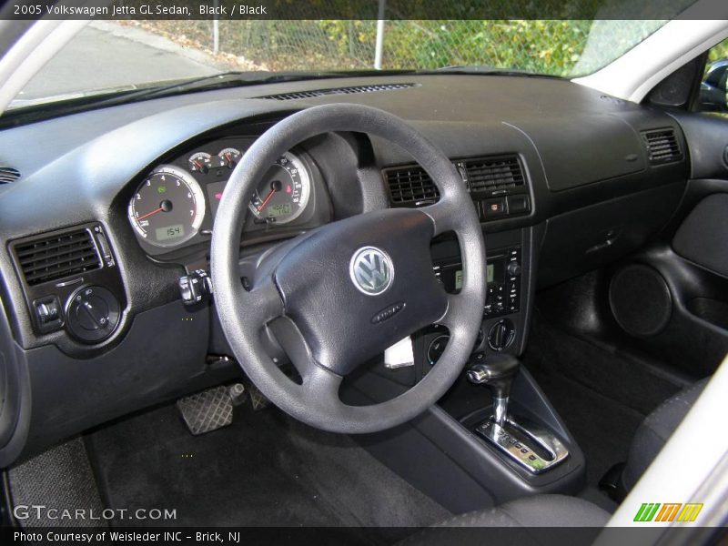 Black / Black 2005 Volkswagen Jetta GL Sedan