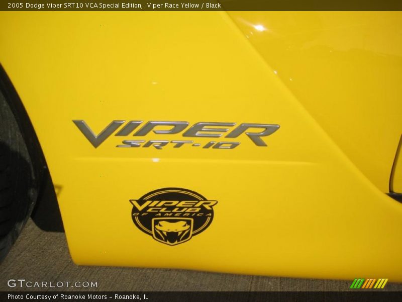  2005 Viper SRT10 VCA Special Edition Logo