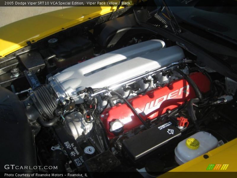  2005 Viper SRT10 VCA Special Edition Engine - 8.3 Liter OHV 20-Valve V10