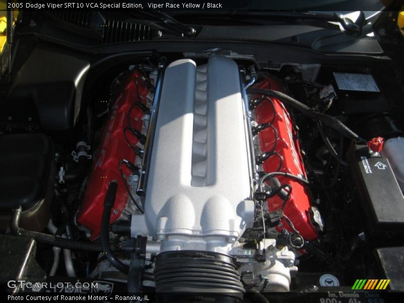  2005 Viper SRT10 VCA Special Edition Engine - 8.3 Liter OHV 20-Valve V10