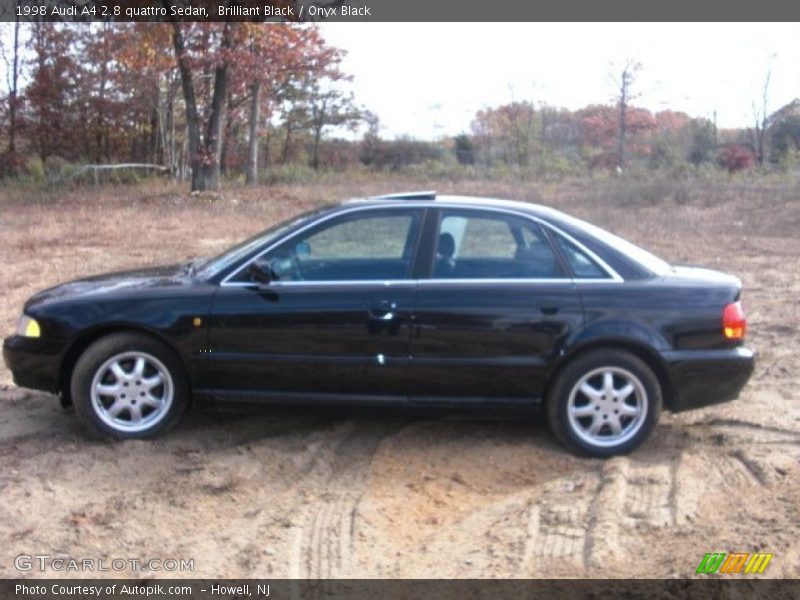 Brilliant Black / Onyx Black 1998 Audi A4 2.8 quattro Sedan