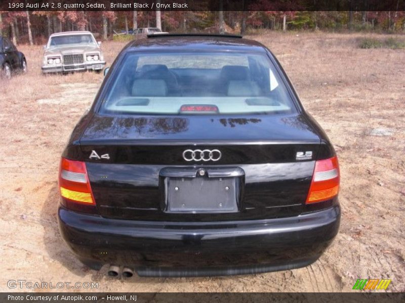 Brilliant Black / Onyx Black 1998 Audi A4 2.8 quattro Sedan