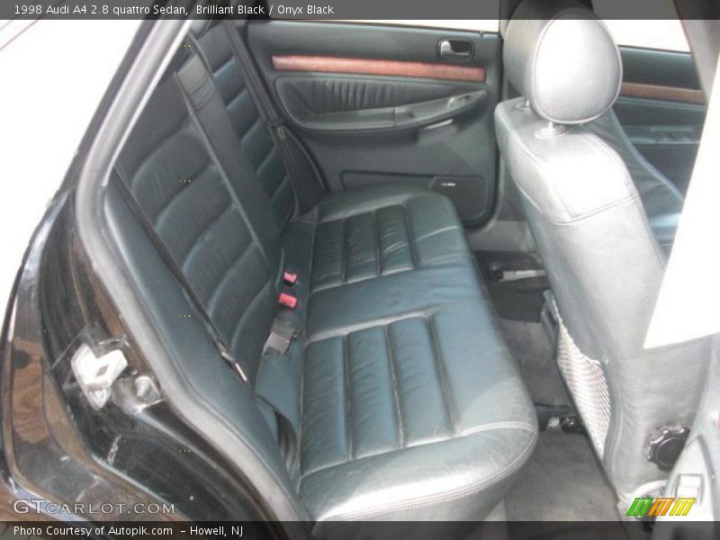 Brilliant Black / Onyx Black 1998 Audi A4 2.8 quattro Sedan