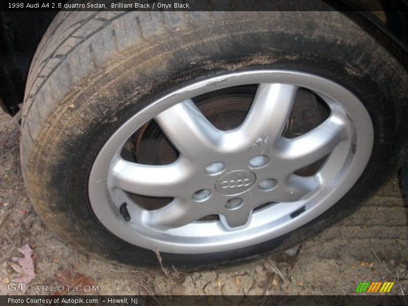 Brilliant Black / Onyx Black 1998 Audi A4 2.8 quattro Sedan