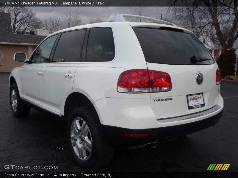 Campanella White / Teak 2004 Volkswagen Touareg V8