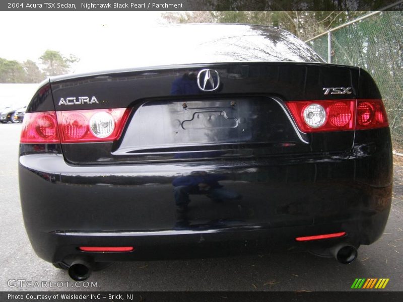 Nighthawk Black Pearl / Parchment 2004 Acura TSX Sedan