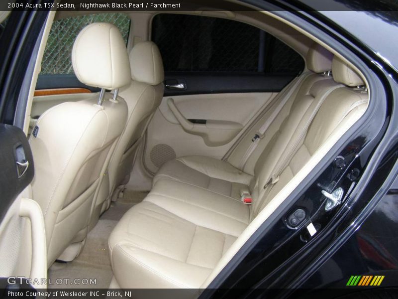 Nighthawk Black Pearl / Parchment 2004 Acura TSX Sedan