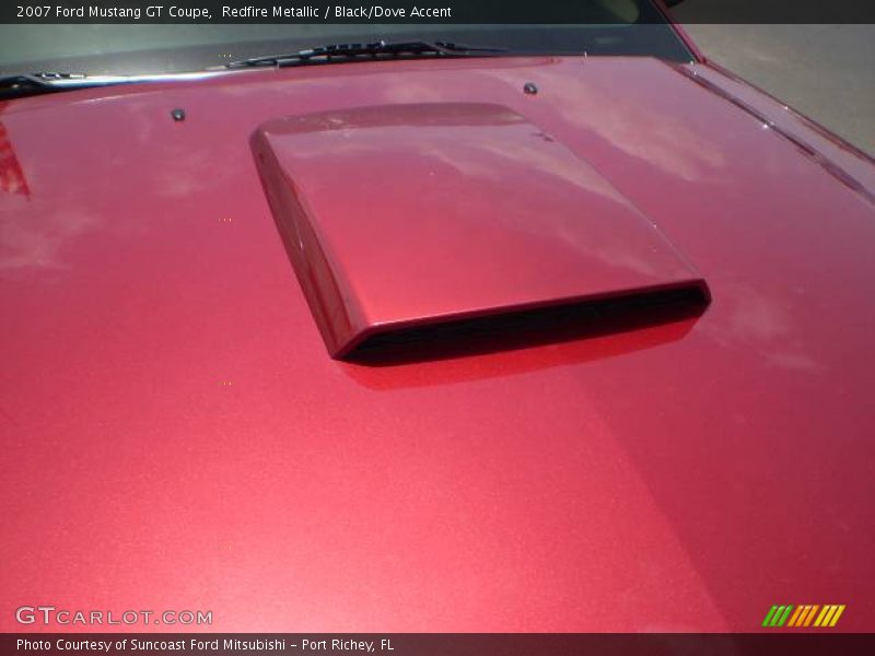 Redfire Metallic / Black/Dove Accent 2007 Ford Mustang GT Coupe