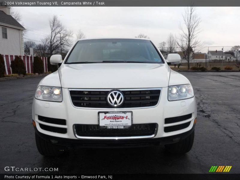 Campanella White / Teak 2004 Volkswagen Touareg V8