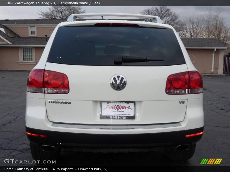 Campanella White / Teak 2004 Volkswagen Touareg V8
