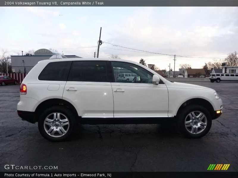 Campanella White / Teak 2004 Volkswagen Touareg V8