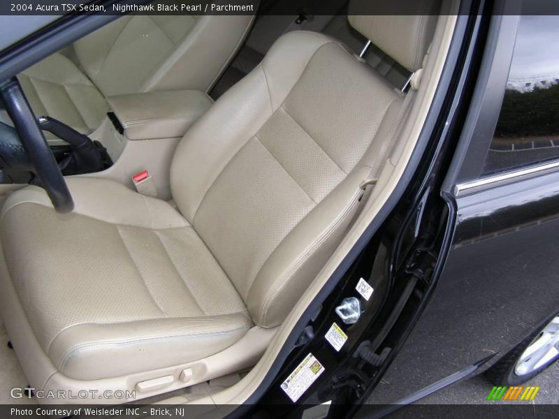 Nighthawk Black Pearl / Parchment 2004 Acura TSX Sedan