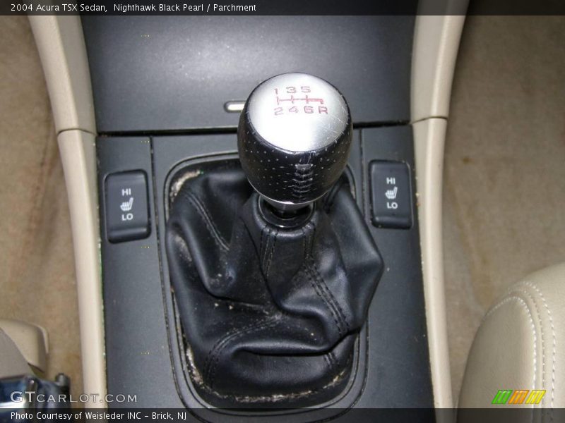 Nighthawk Black Pearl / Parchment 2004 Acura TSX Sedan
