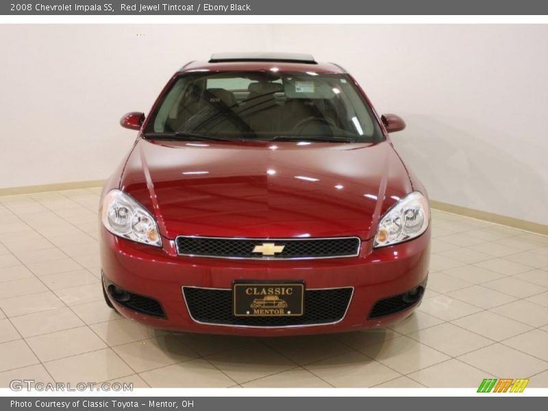 Red Jewel Tintcoat / Ebony Black 2008 Chevrolet Impala SS