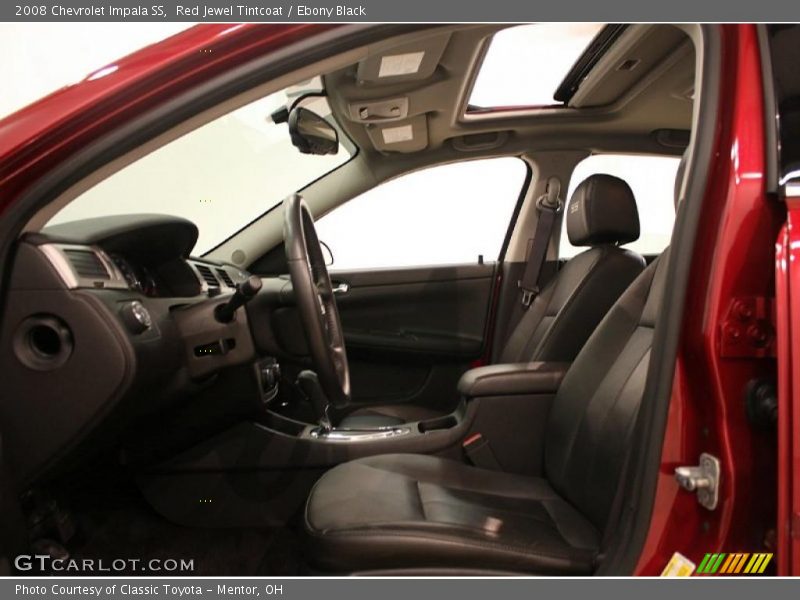 Red Jewel Tintcoat / Ebony Black 2008 Chevrolet Impala SS