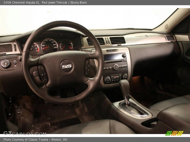 Red Jewel Tintcoat / Ebony Black 2008 Chevrolet Impala SS
