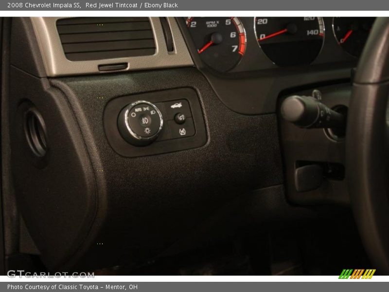 Red Jewel Tintcoat / Ebony Black 2008 Chevrolet Impala SS