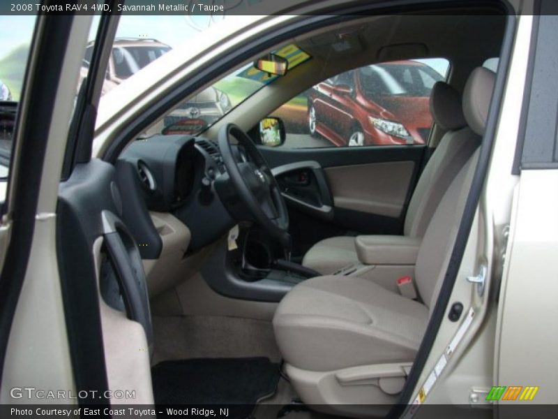 Savannah Metallic / Taupe 2008 Toyota RAV4 4WD