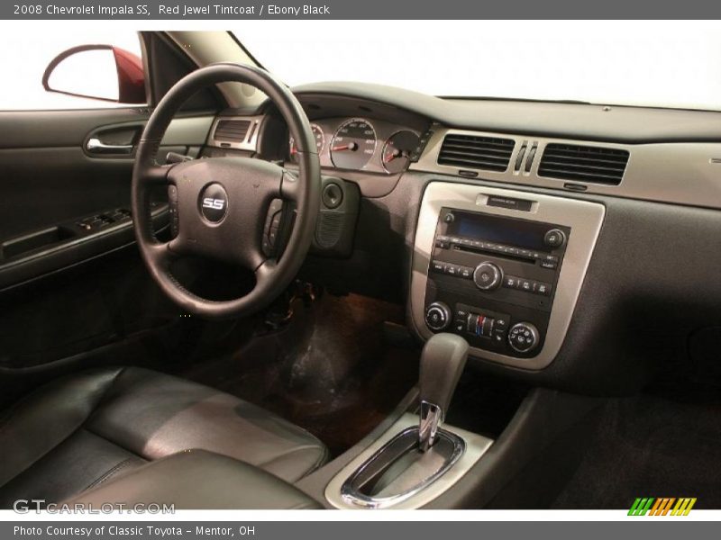 Red Jewel Tintcoat / Ebony Black 2008 Chevrolet Impala SS