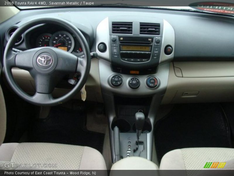Savannah Metallic / Taupe 2008 Toyota RAV4 4WD