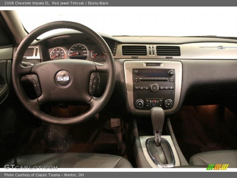Red Jewel Tintcoat / Ebony Black 2008 Chevrolet Impala SS
