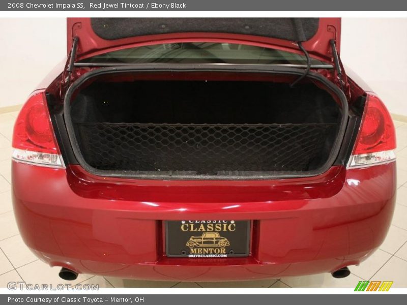 Red Jewel Tintcoat / Ebony Black 2008 Chevrolet Impala SS