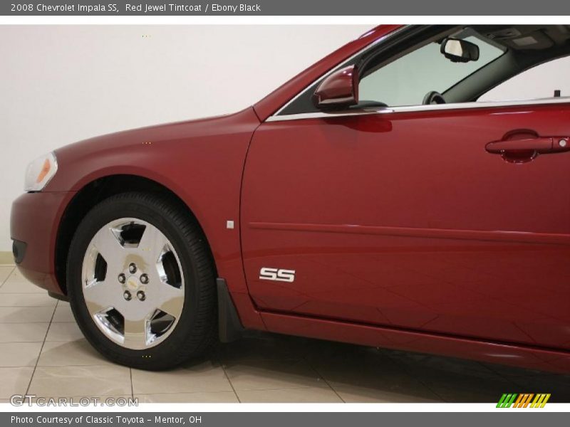 Red Jewel Tintcoat / Ebony Black 2008 Chevrolet Impala SS