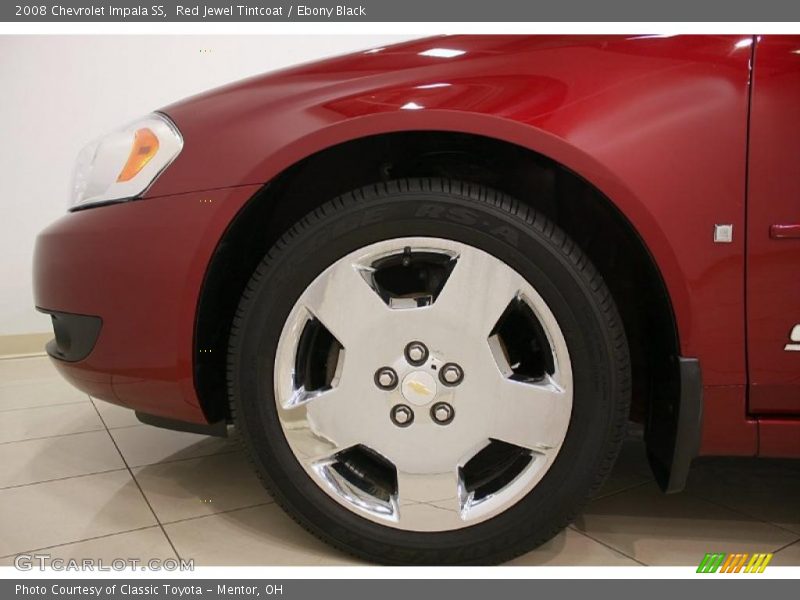 Red Jewel Tintcoat / Ebony Black 2008 Chevrolet Impala SS